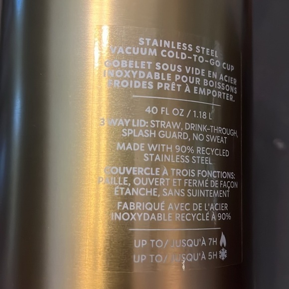 2024 Starbucks Exclusive Stanley Sunset Gradient 40 oz. Mug NEW NEVER USED - Picture 3 of 7